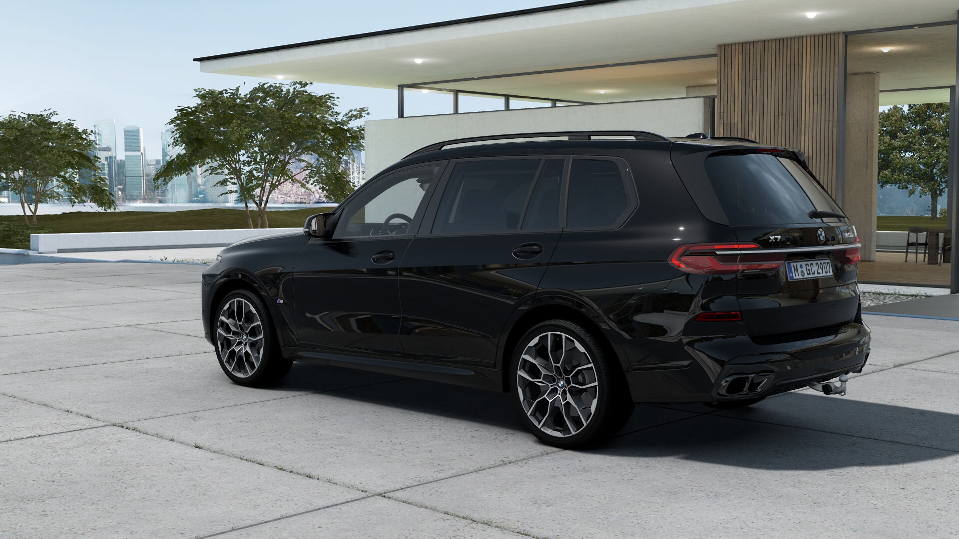 BMW X7 M60i xDrive | facelift | nové auto skladem | V8 biturbo 530 koní | černá s černou kůží | maximální výbava | luxusní sportovní velké SUV | ihned k předání | více info a nákup online | AUTOiBUY.com